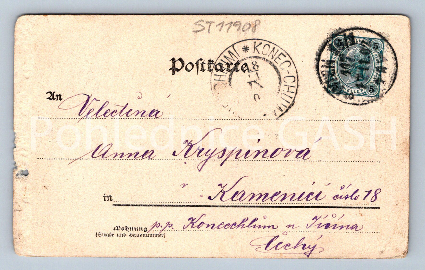 Pohlednice VÍDEŇ (ST11908)