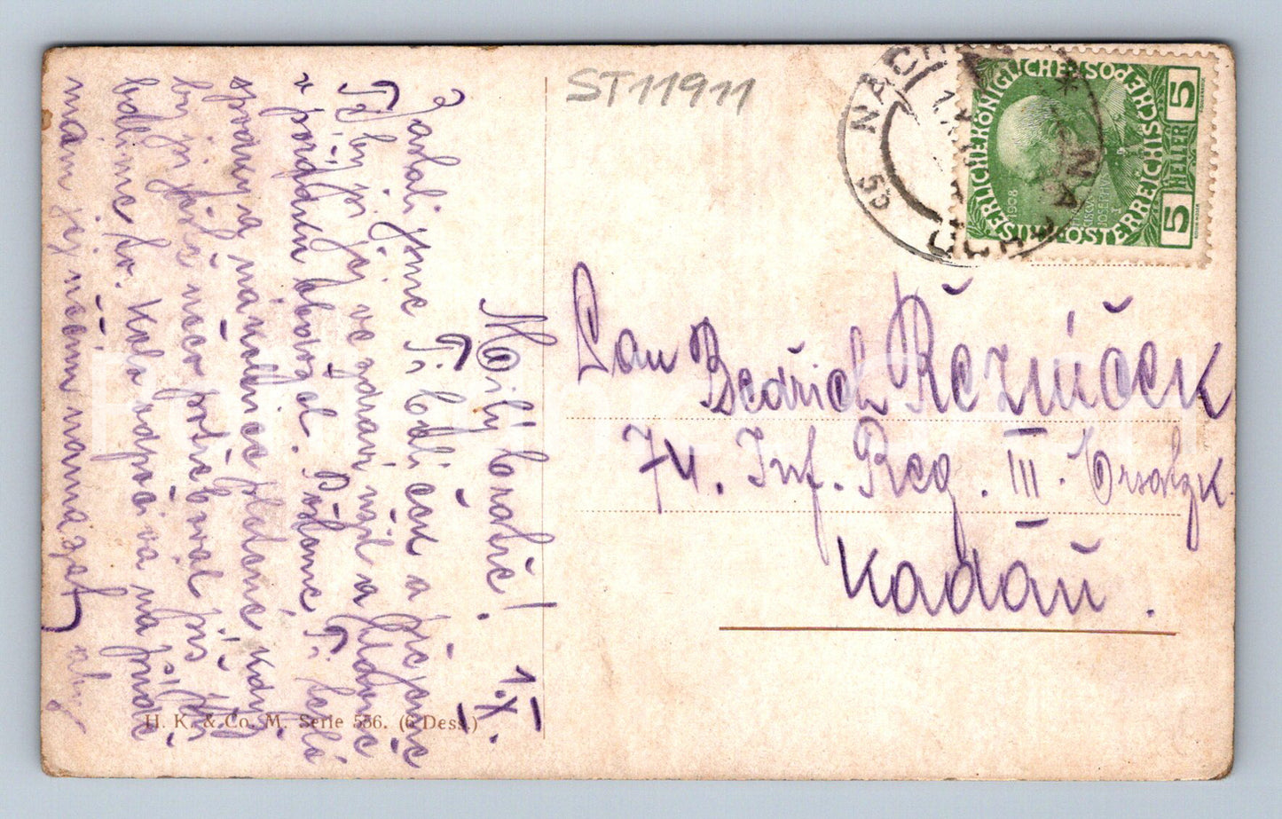 Postcard NÁCHOD (ST11911)