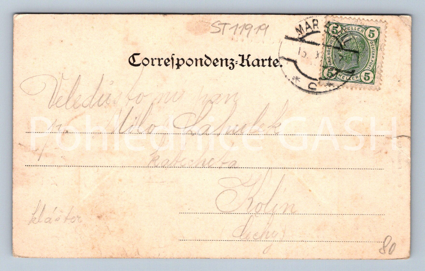 Pohlednice GRUSS AUS MARIA ZELL (ST11919)