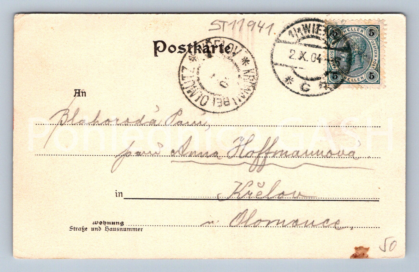 Pohlednice VÍDEŇ (ST11941)