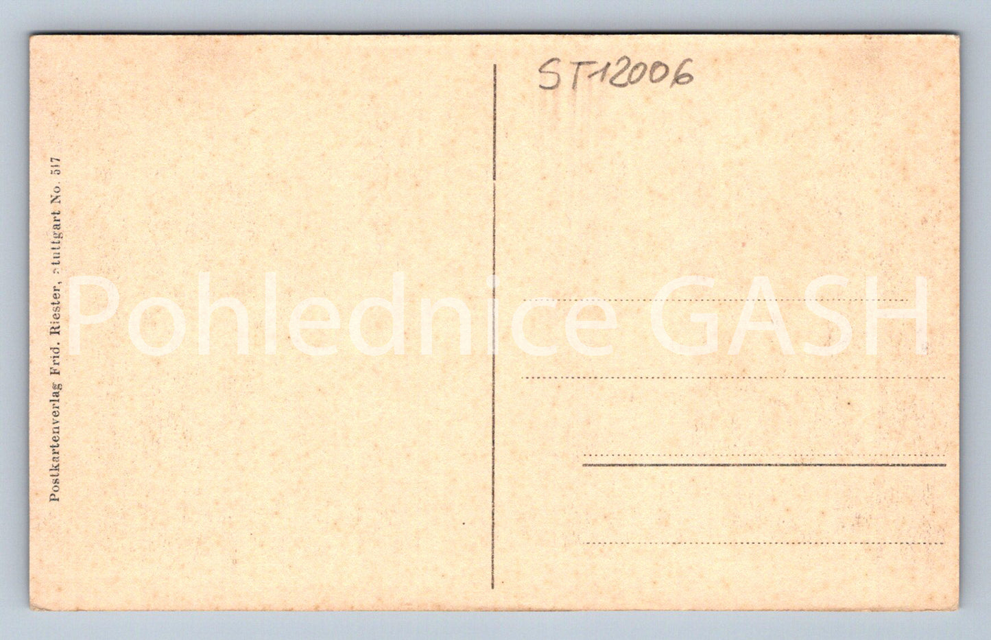 Postcard STUTTGART (ST12006)