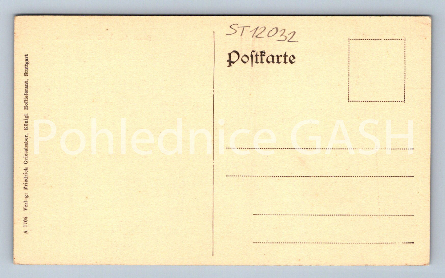 Pohlednice STUTTGART (ST12032)