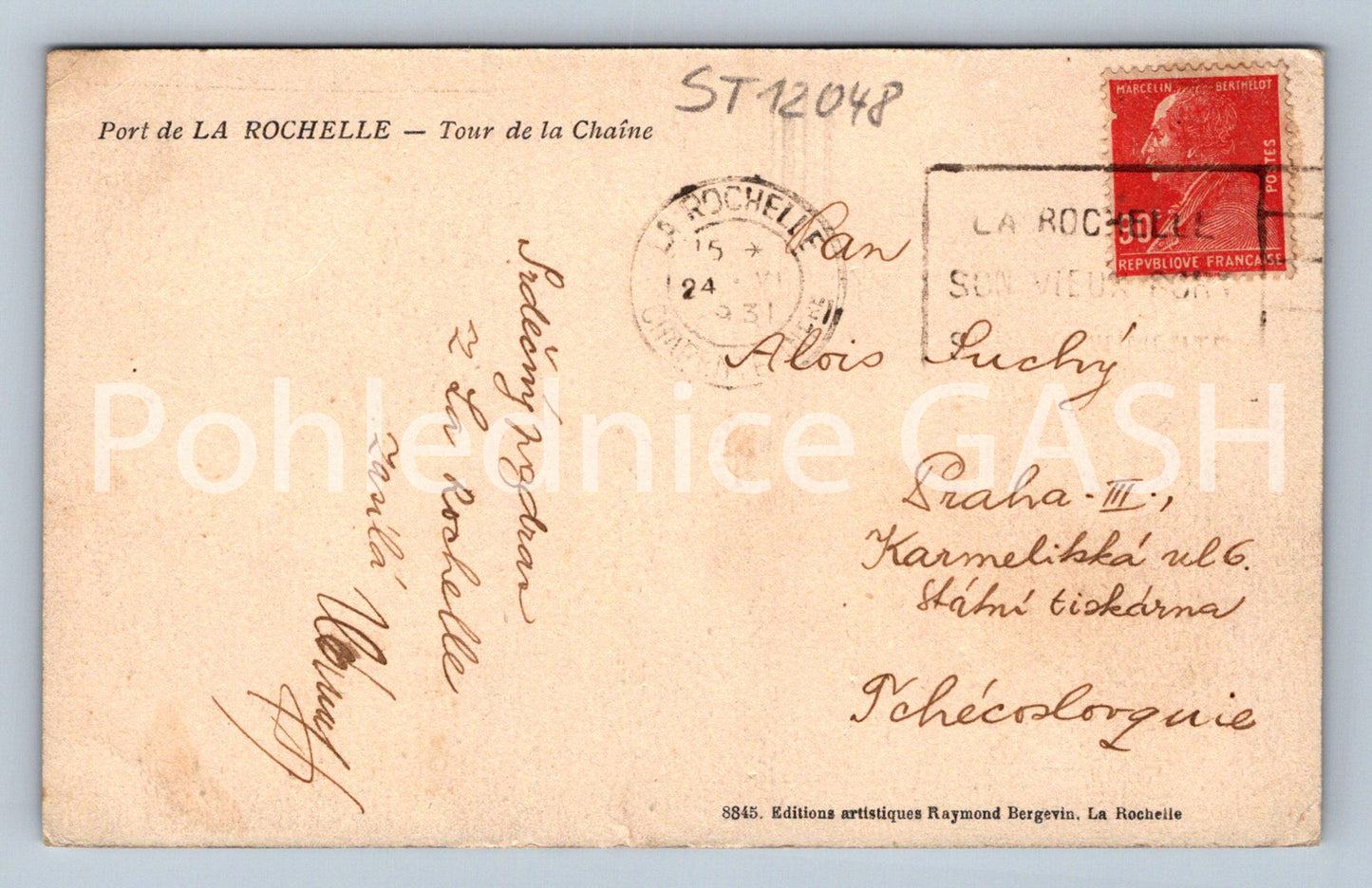 Pohlednice LA ROCHELLE (ST12048)