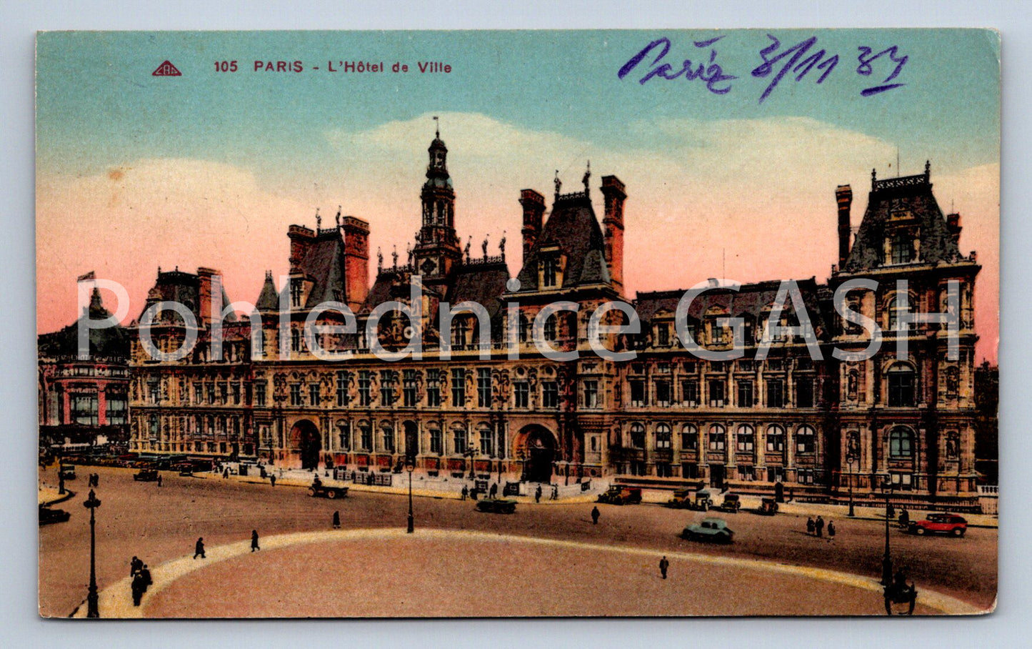 Pohlednice PARIS (ST12052)