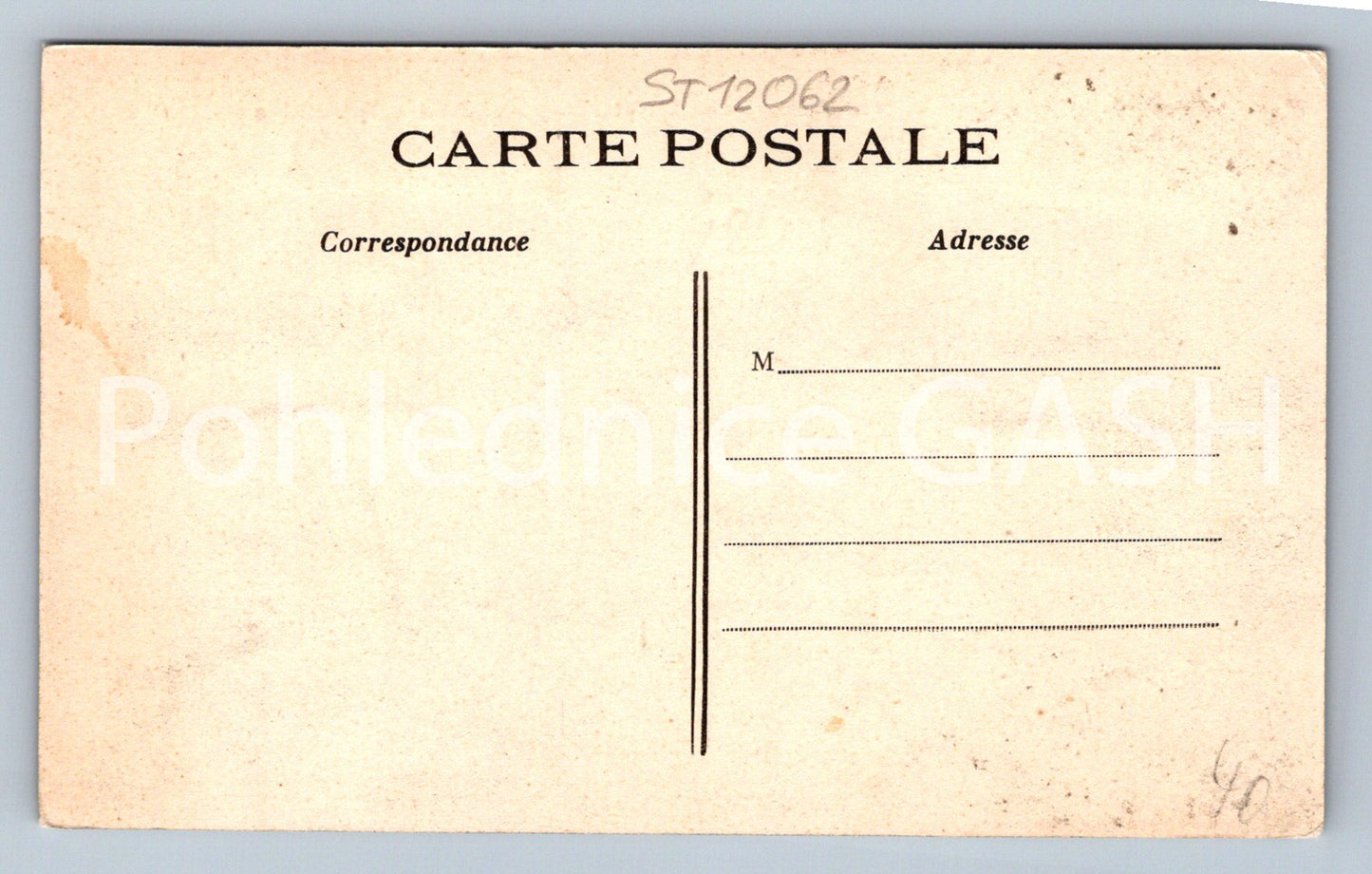 Postcard PARIS (ST12062)