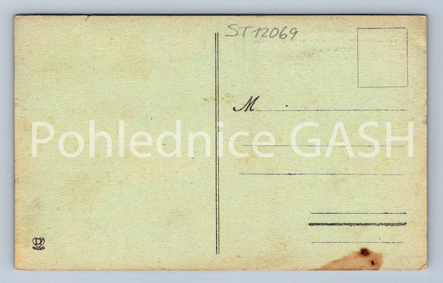 Pohlednice LES BASSMS-PYRK'N'KES (ST12069)