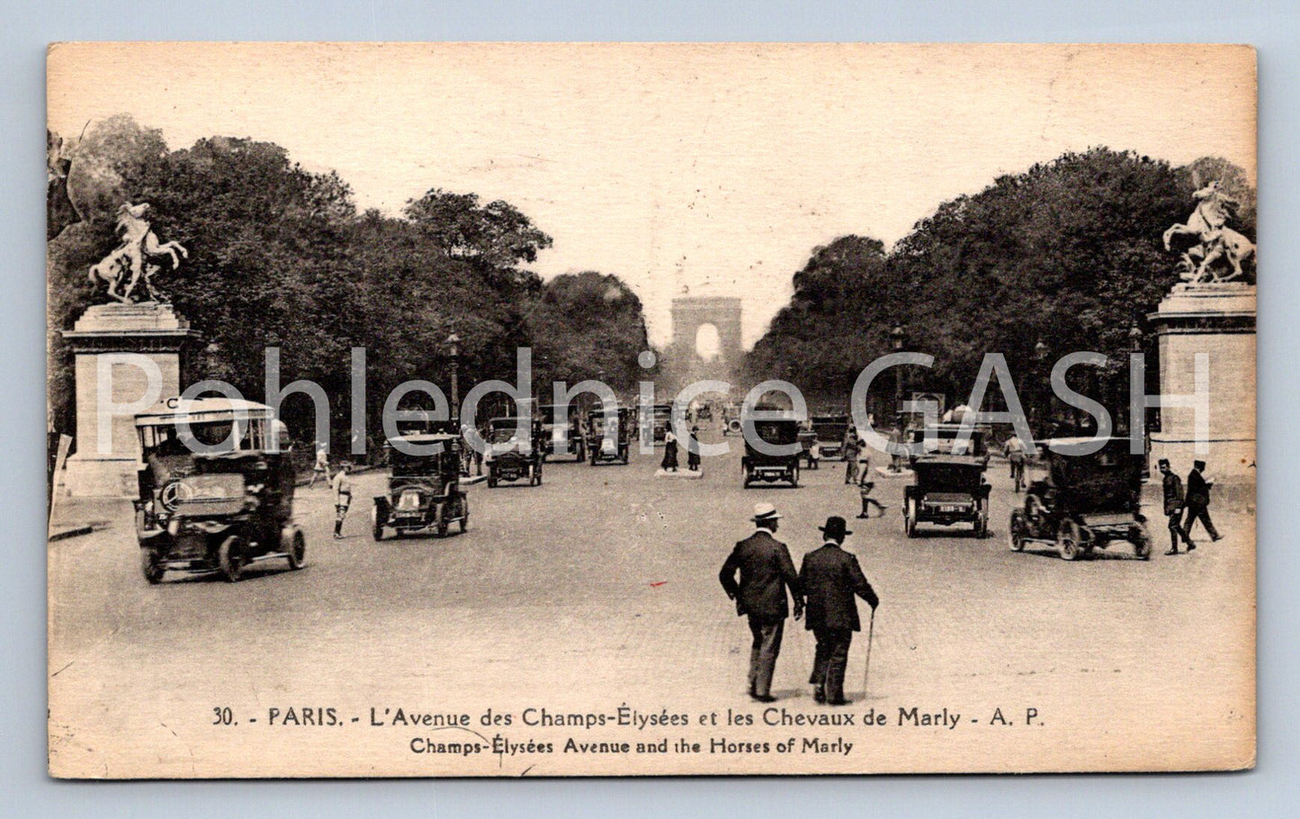 Pohlednice PARIS (ST12123)