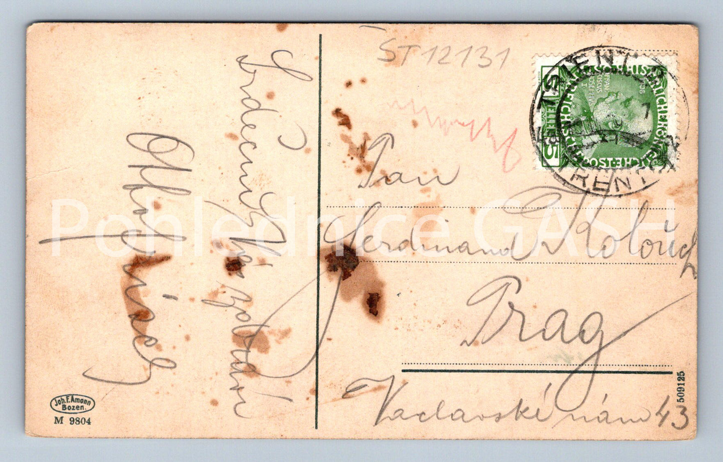 Pohlednice TRENTO (ST12131)