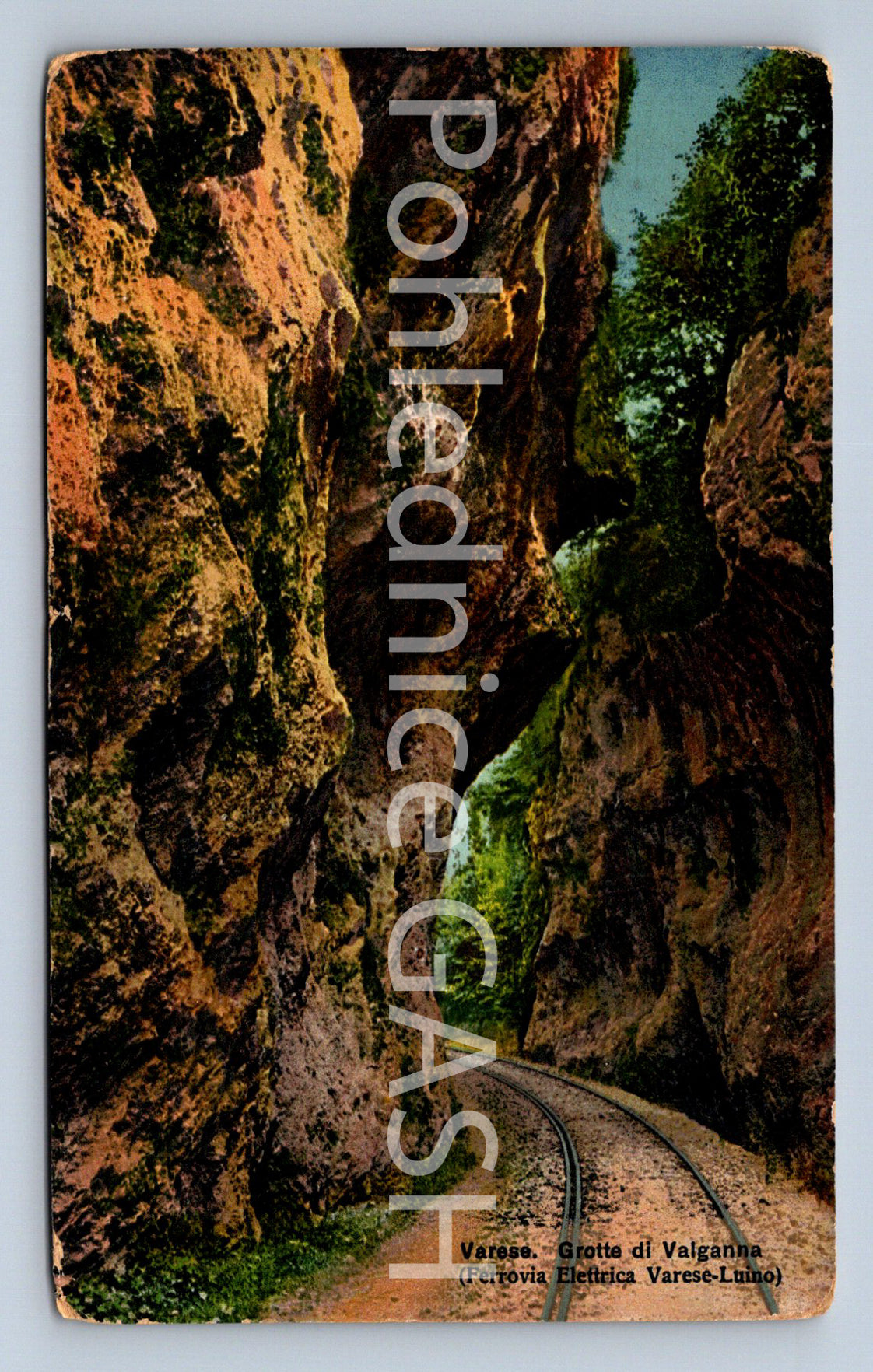 Pohlednice VARESE. GROTTE DI VALGANNA (ST12140)