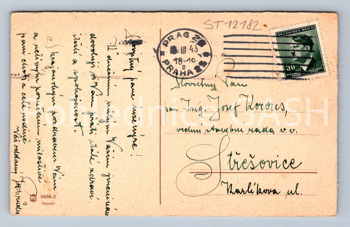 Pohlednice PRAHA (ST12182)