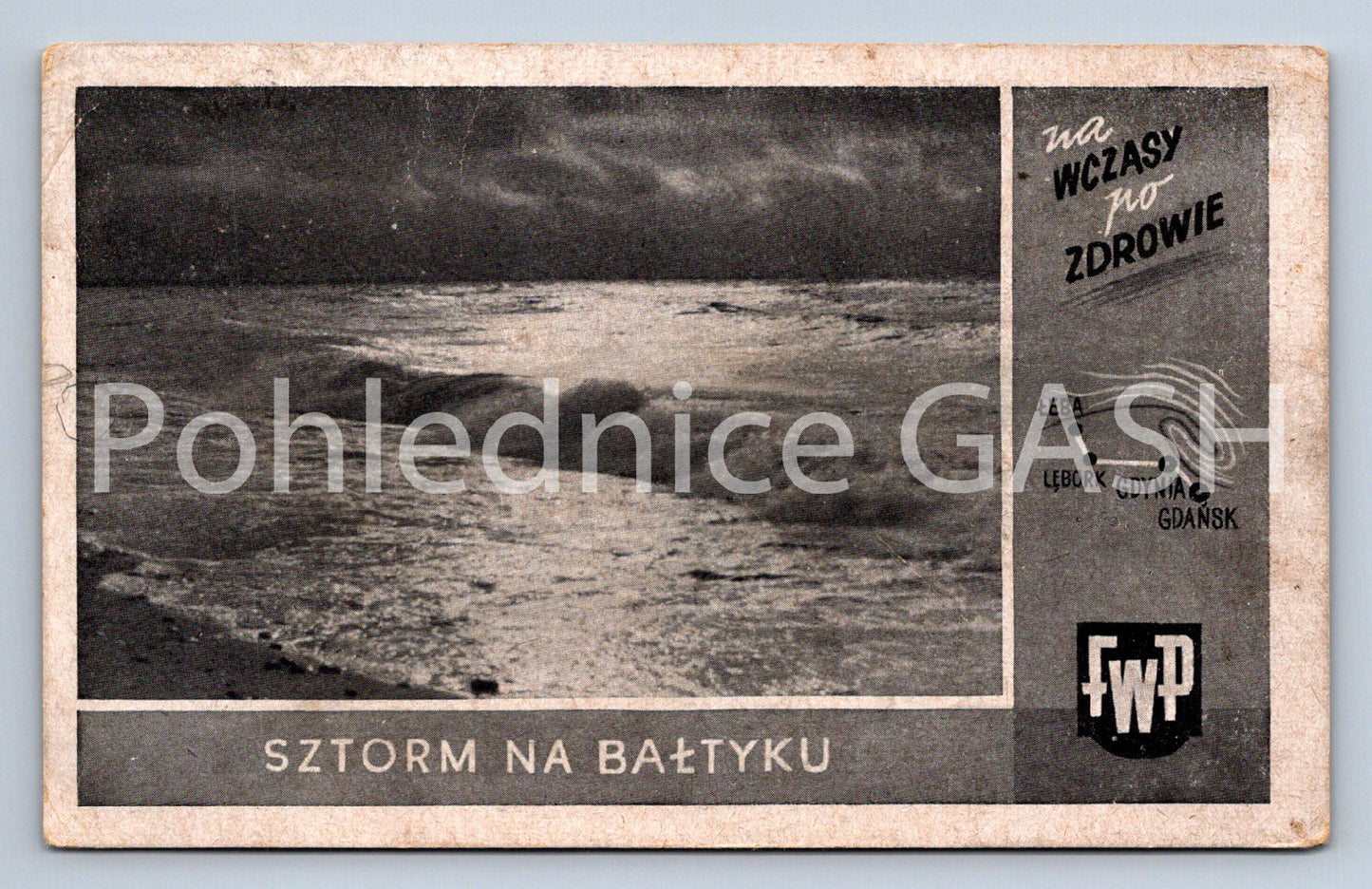 Pohlednice SZTORM NA BALTYKU (ST12225)