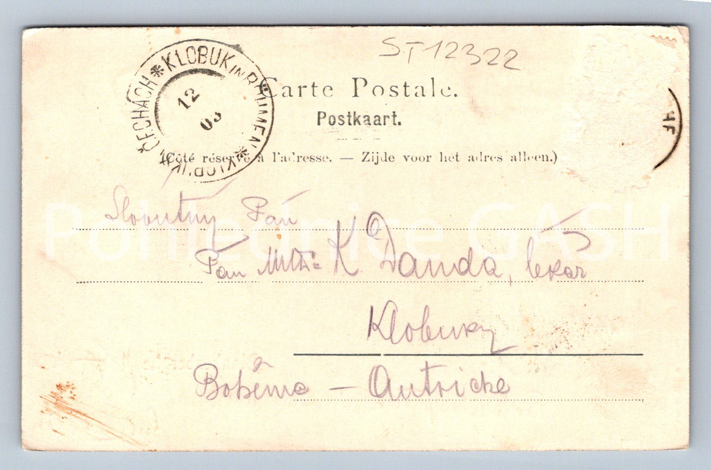 Pohlednice BLANKENBERGHE (ST12322)