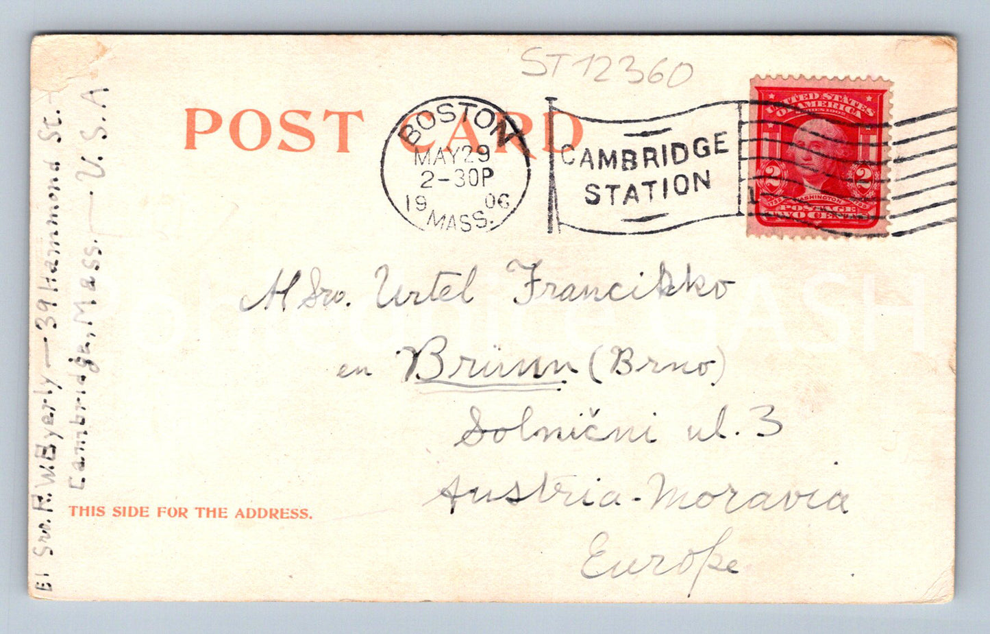 Pohlednice DETROIT (ST12360)