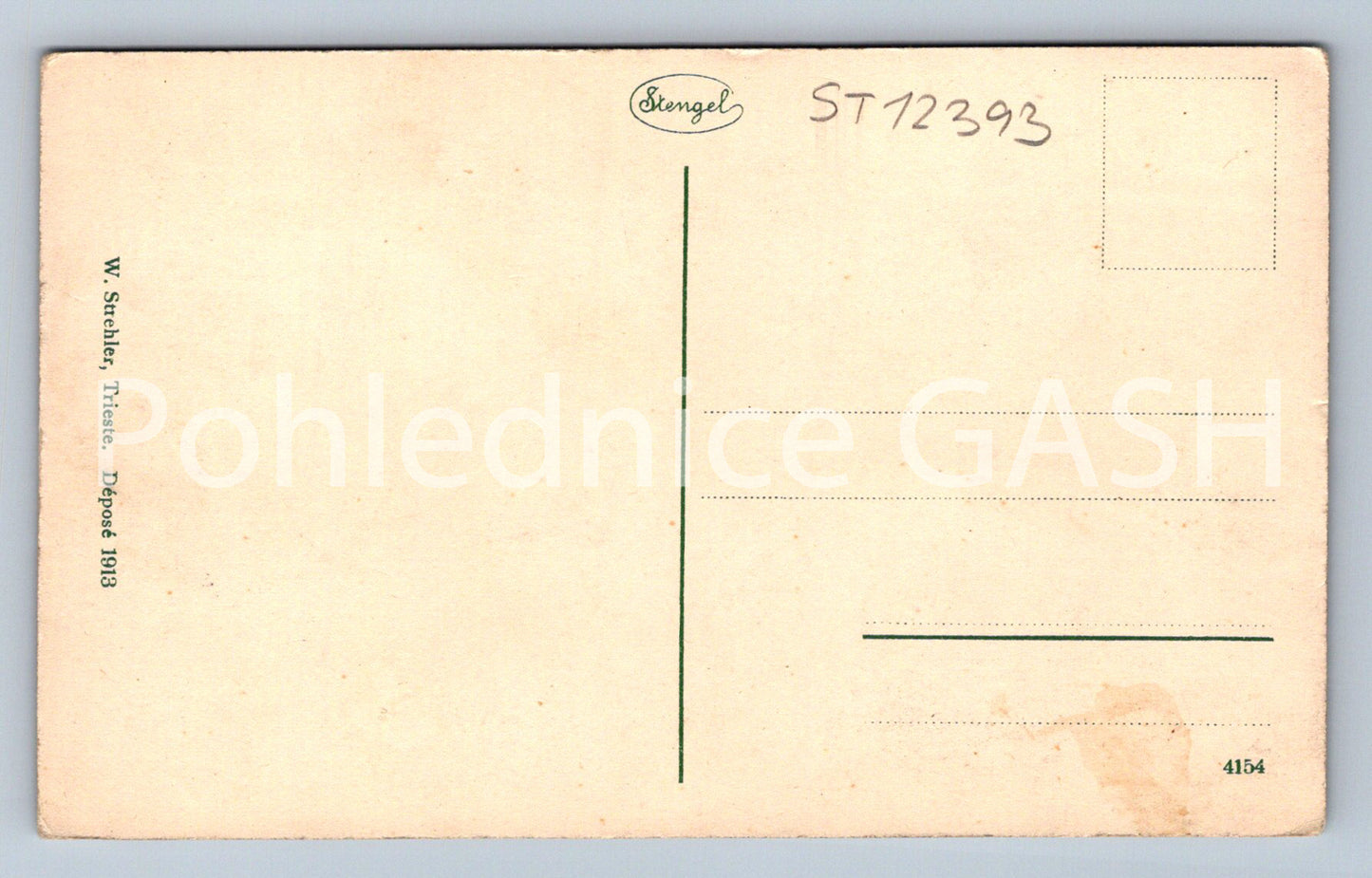 Pohlednice TRIESTE - MOLO S. CARLO (ST12393)