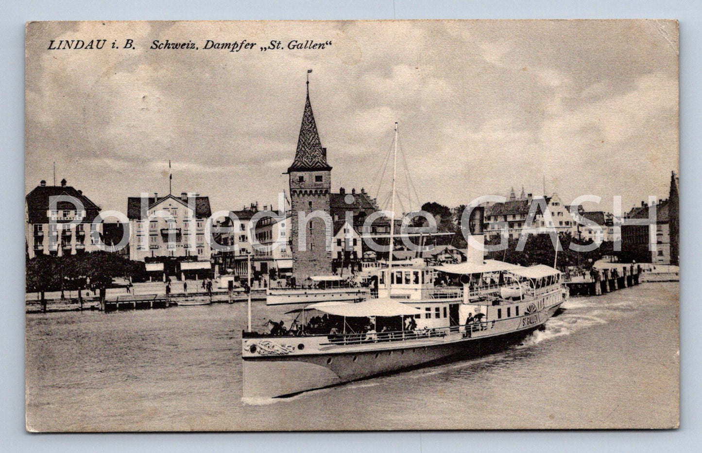 Pohlednice LINDAU I. B. (ST12400)