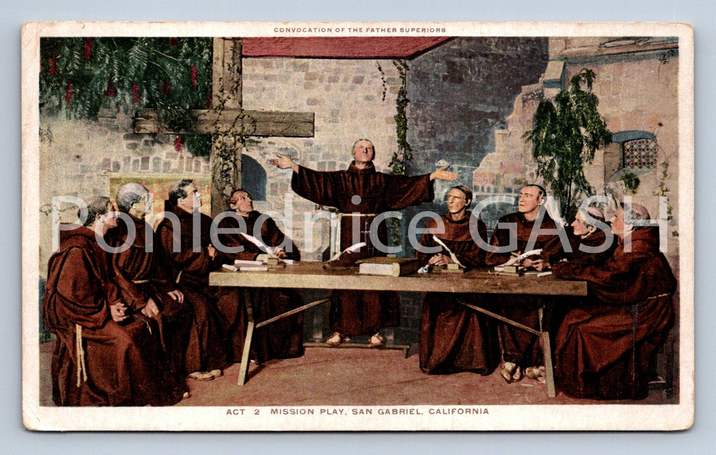 Pohlednice MISSION PLAY SAN GABRIEL - CALIFORNIA (ST12449)