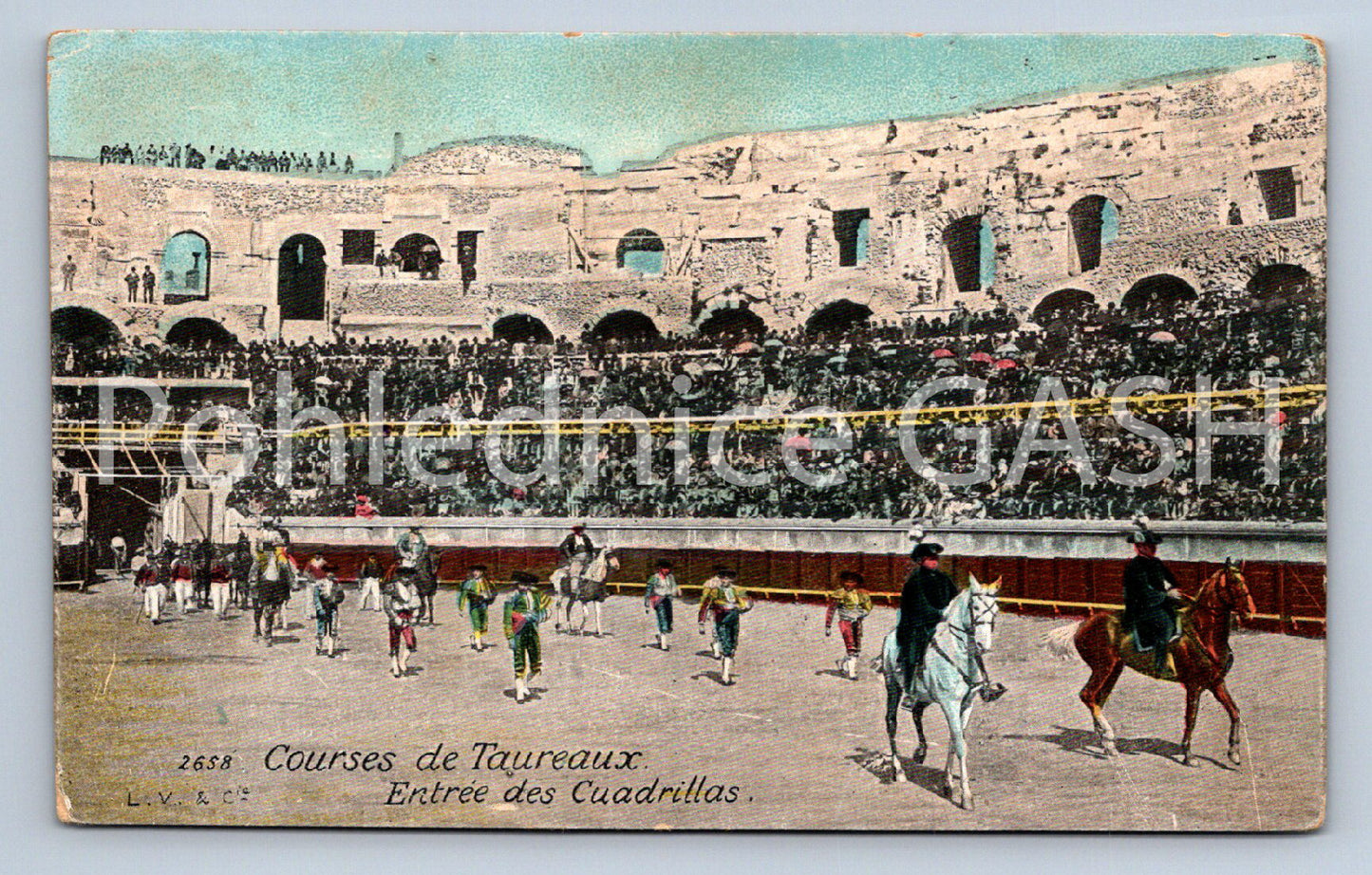 Pohlednice COURSES DE TAUREAUX (ST12459)