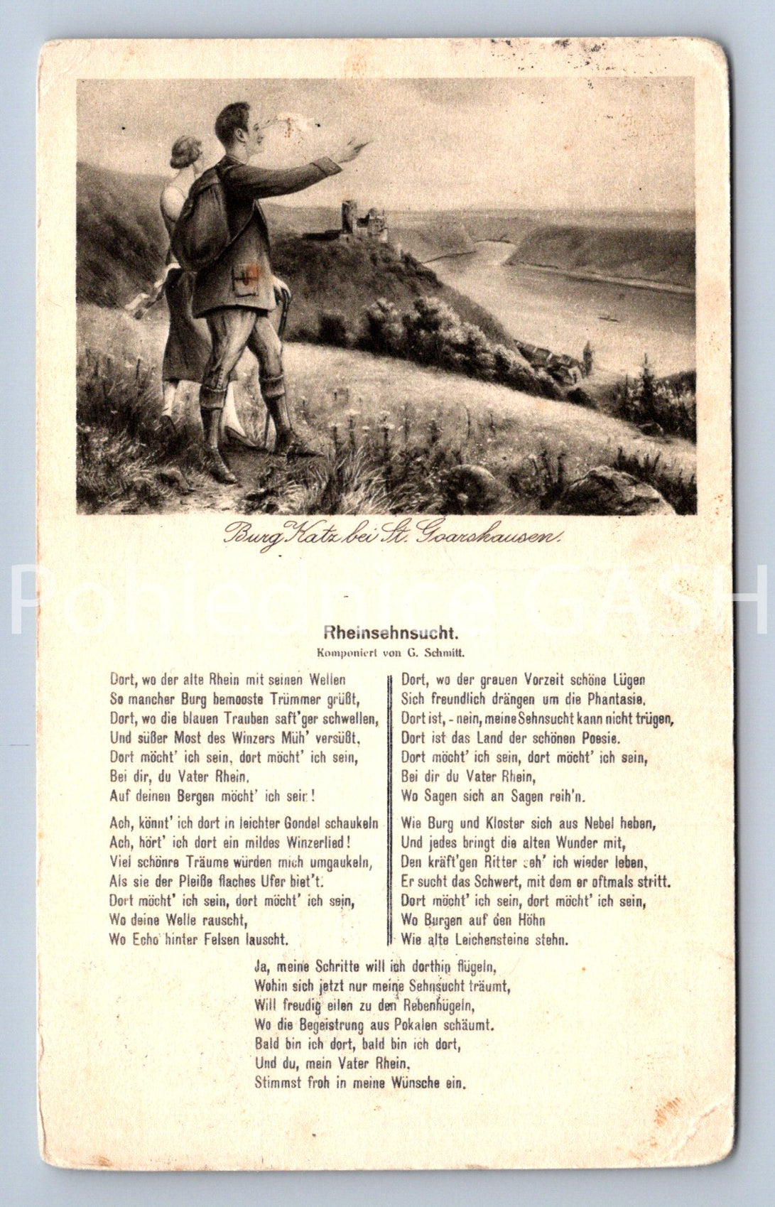 Pohlednice RHEINSEHNSUCHT (ST10747)