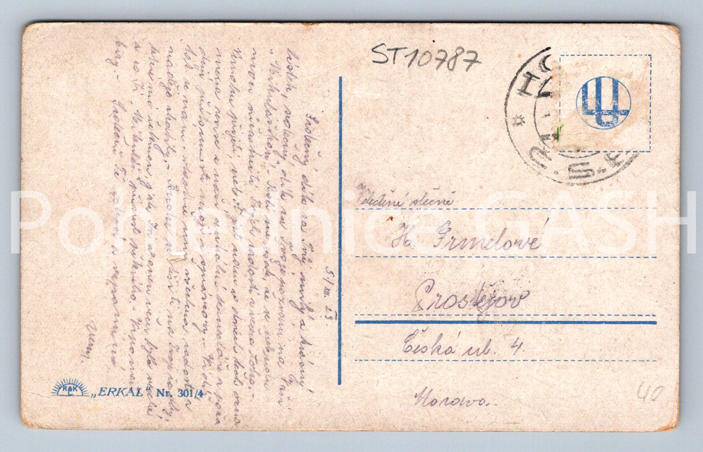 Pohlednice ŽENA (ST10787)