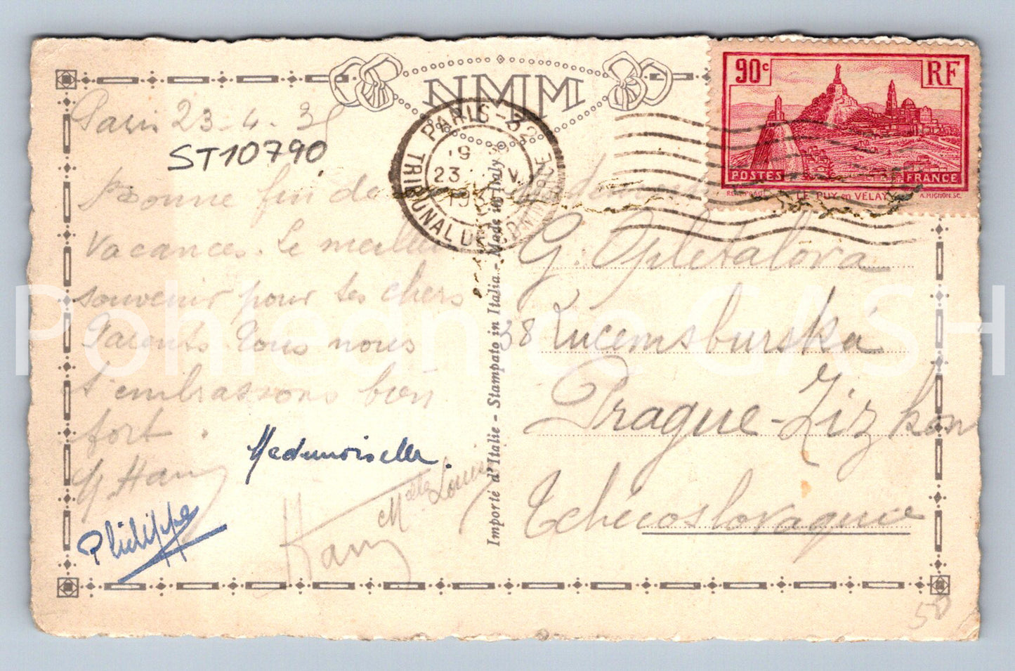 Postcard GRETA GABRO (ST10790)