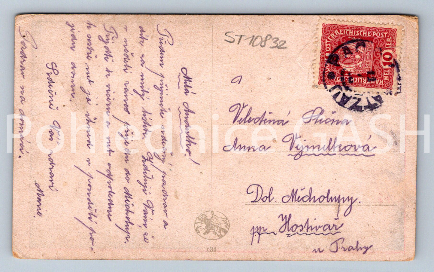 Pohlednice MUŽ SE ŽENOU (ST10832)