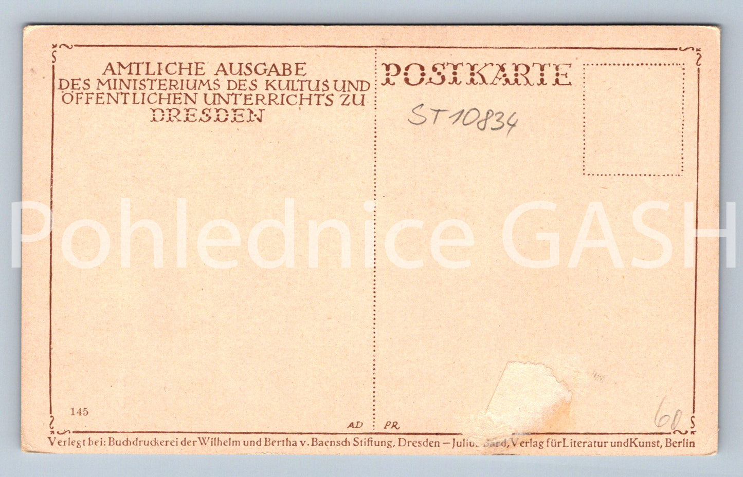 Pohlednice GEORG KERTING (ST10834)