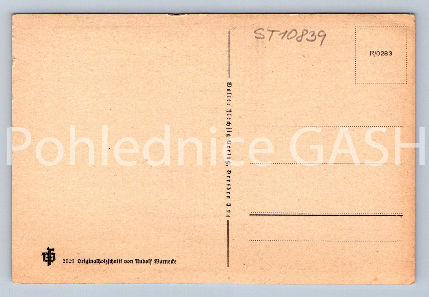 Pohlednice DU MUTTER DES OPFERNDEN GEBENS (ST10839)