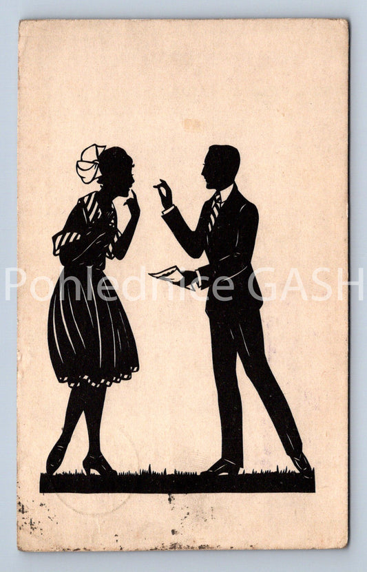 Pohlednice MANNI GROSZE - LECKEMÄULCHEN (ST10904)