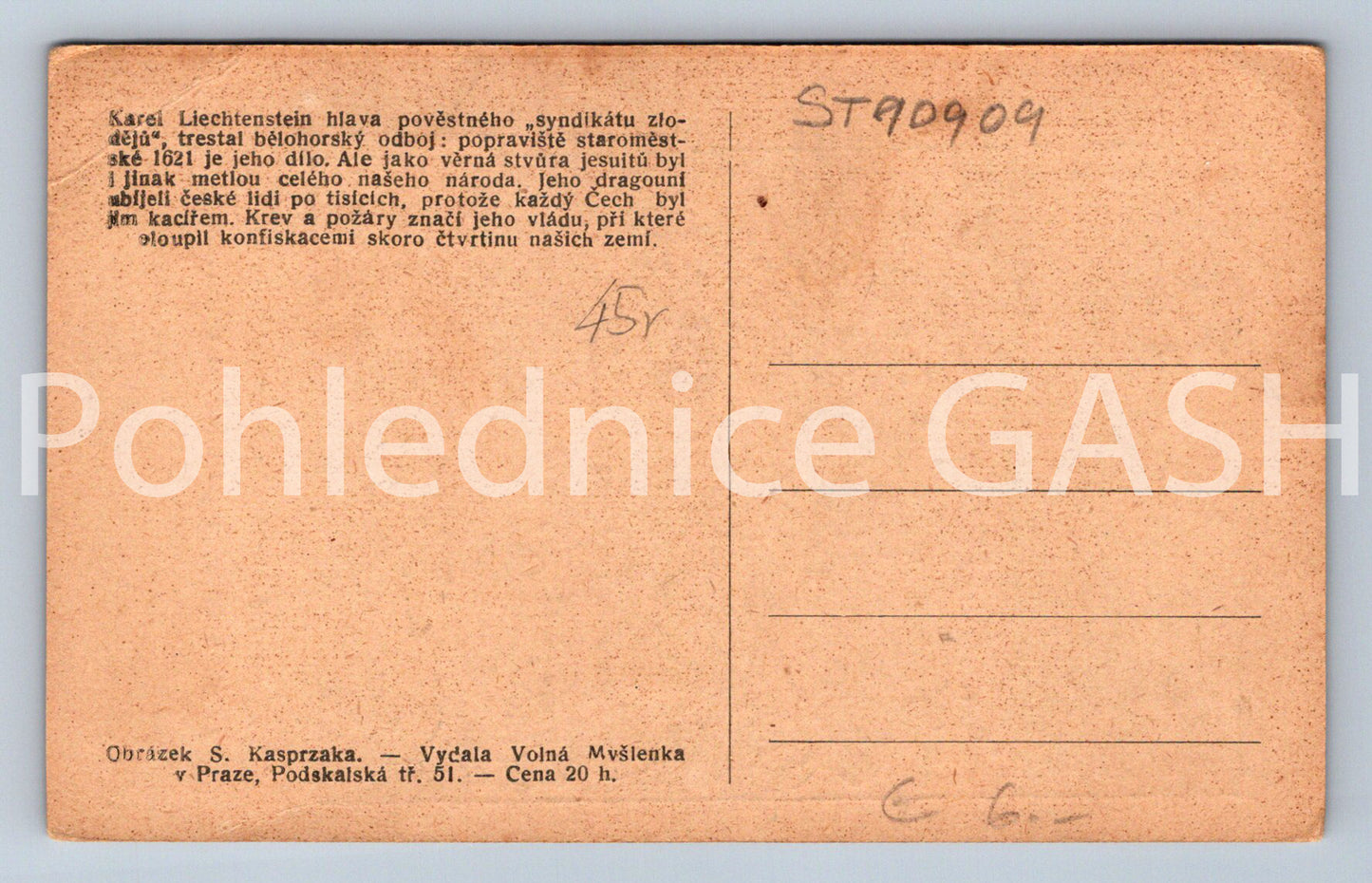 Pohlednice LICHTENSTEINSKÉ DRAGONÁDY (ST10909)