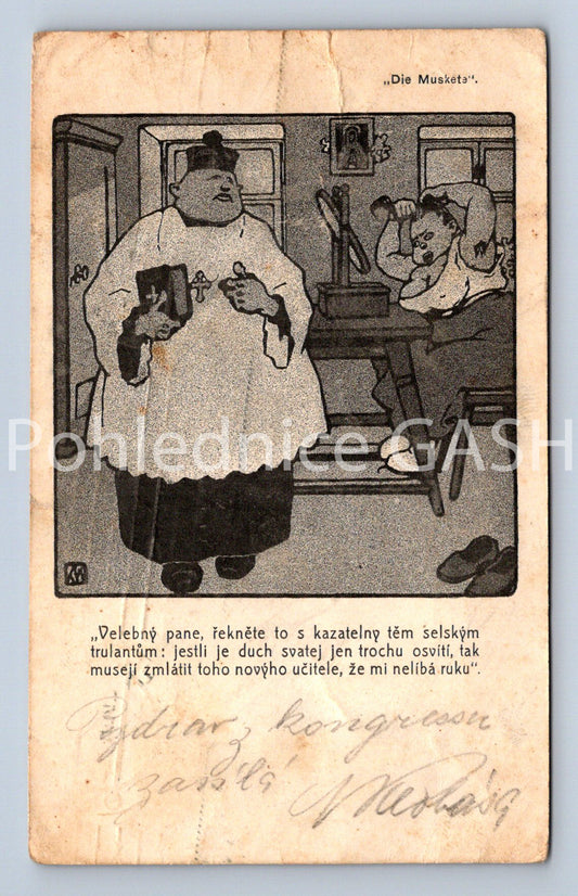 Pohlednice VELEBNÝ PANE ŘEKNĚTE TO... (ST10913)