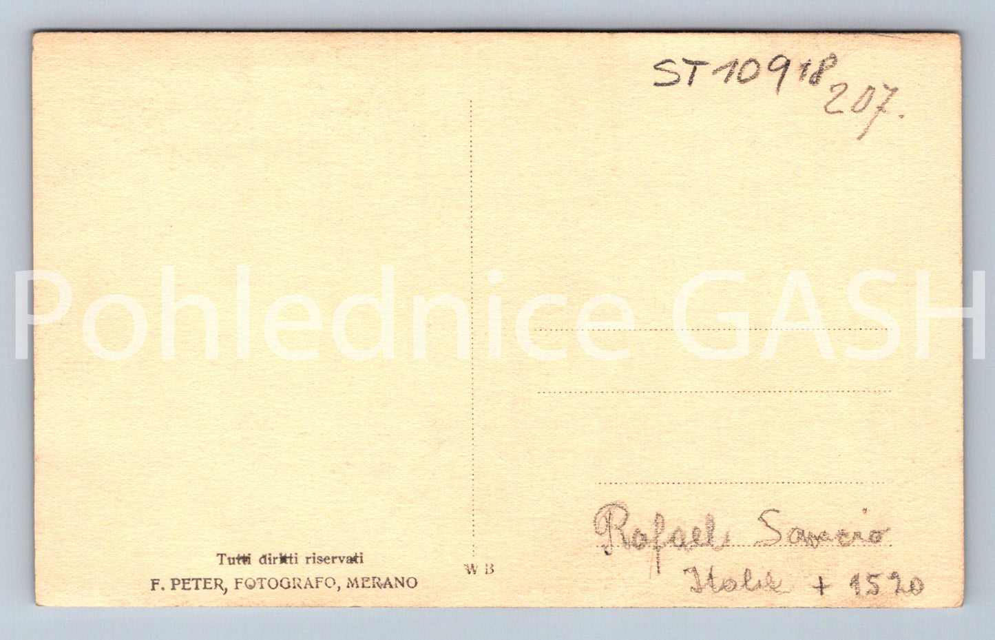 Pohlednice RAFAEL SAVCIO (ST10918)