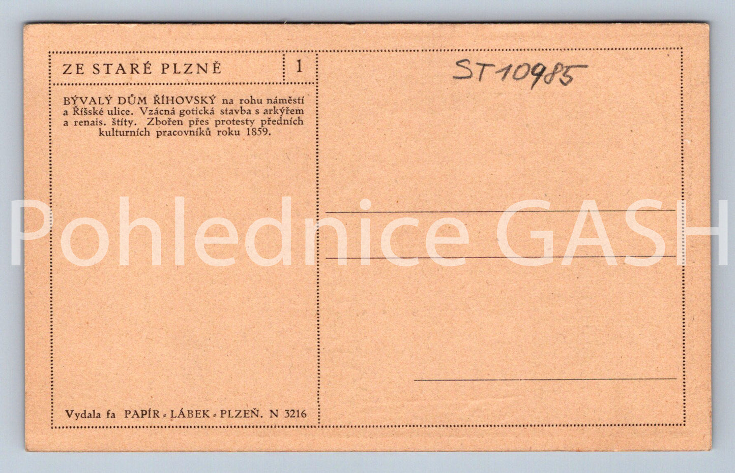 Pohlednice K. VOLTUČKA - U ŘÍHŮ (ST10985)