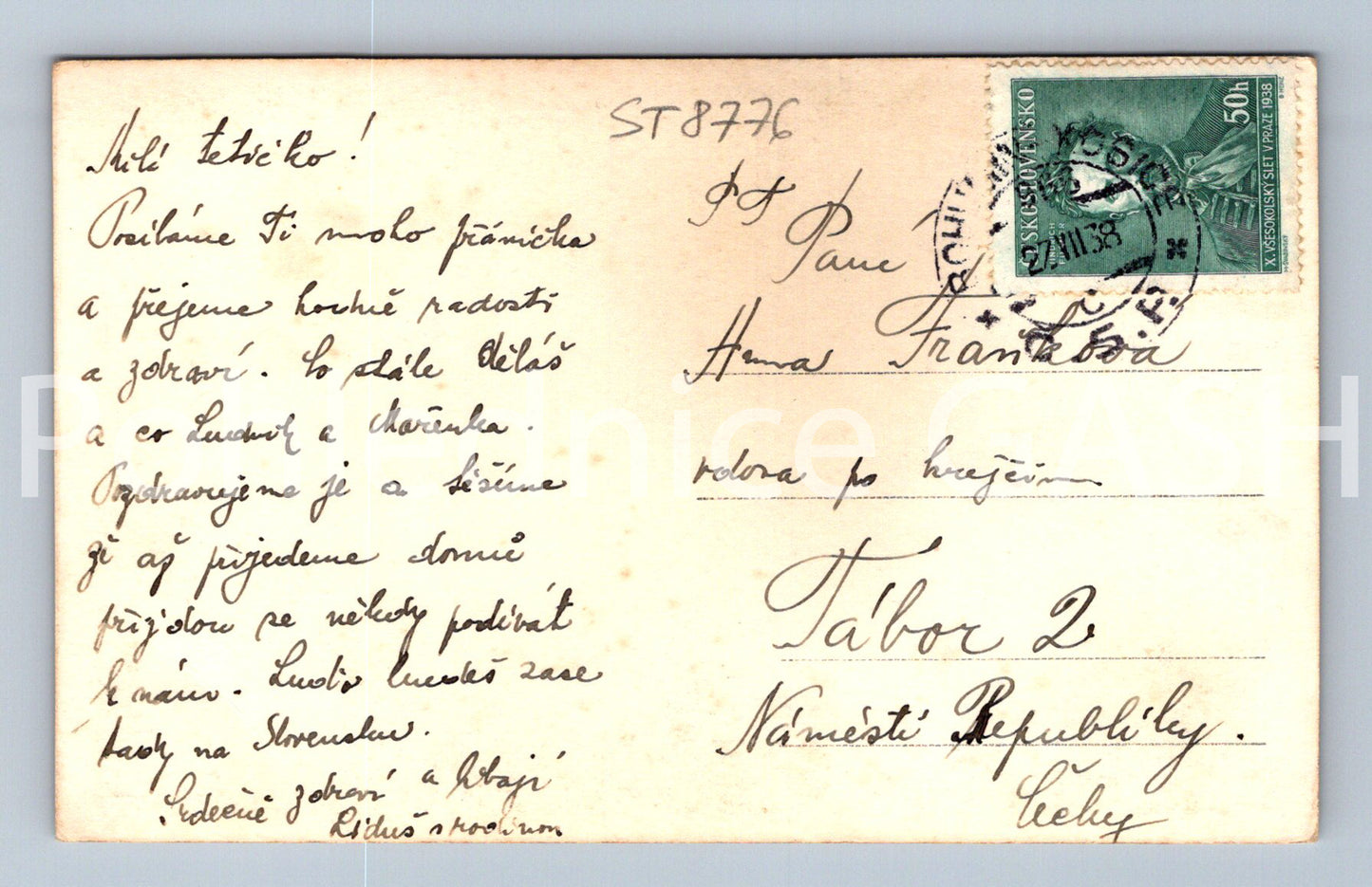 Pohlednice VYSOKÉ TATRY (ST8776)