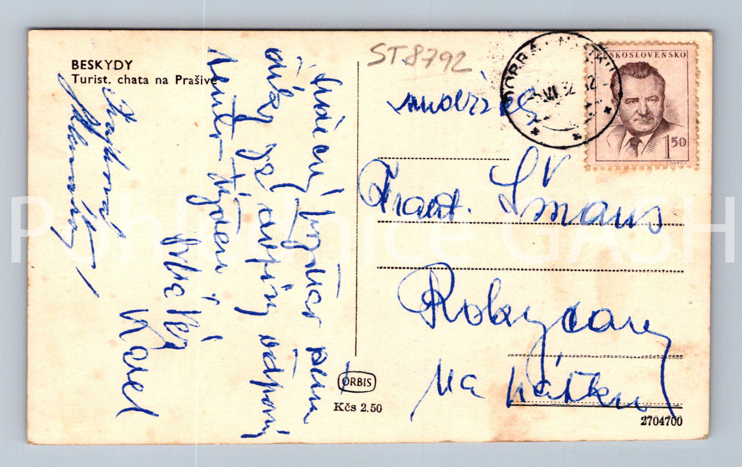 Pohlednice BESKYDY (ST8792)