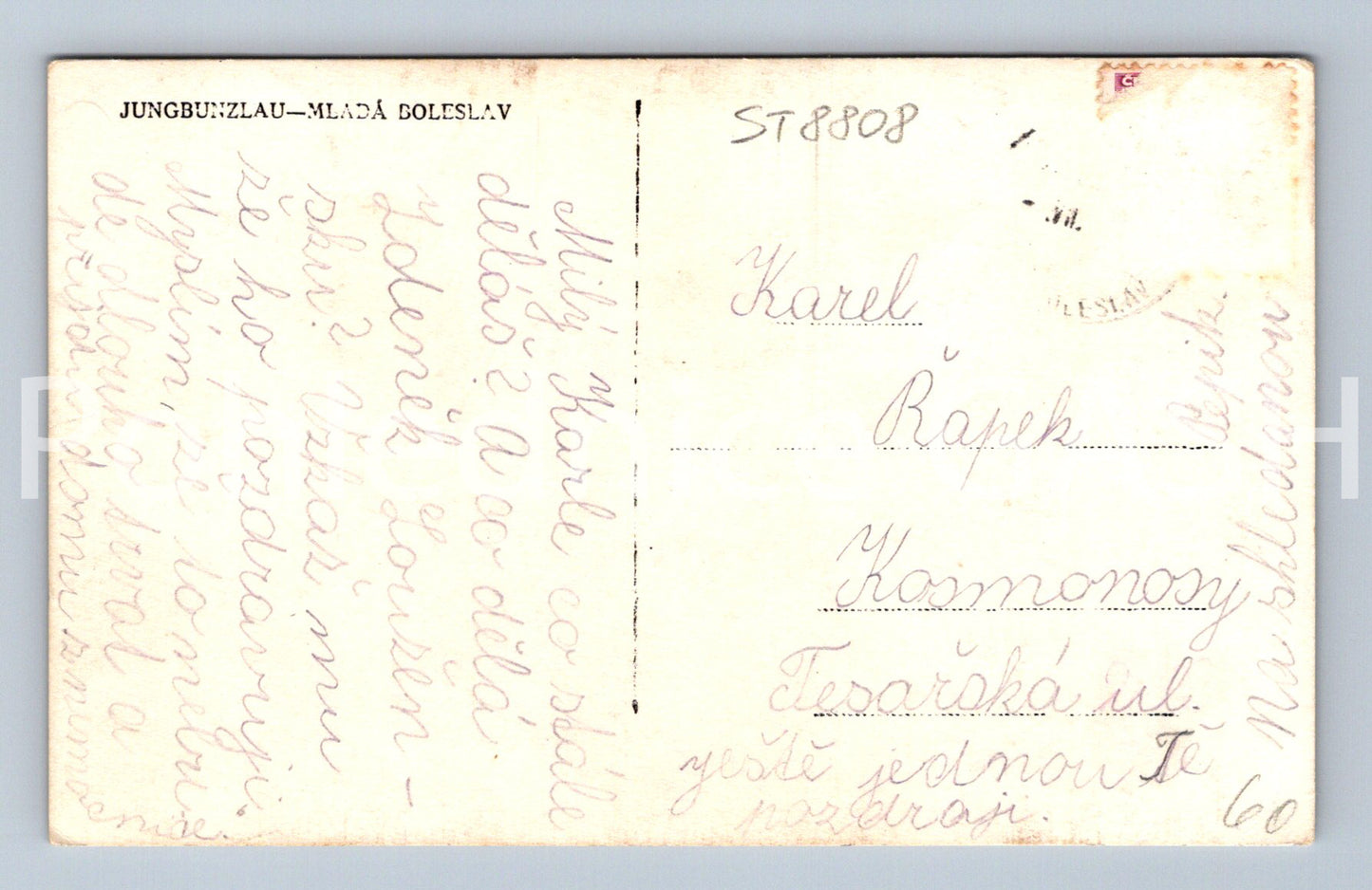 Pohlednice MLADÁ BOLESLAV (ST8808)