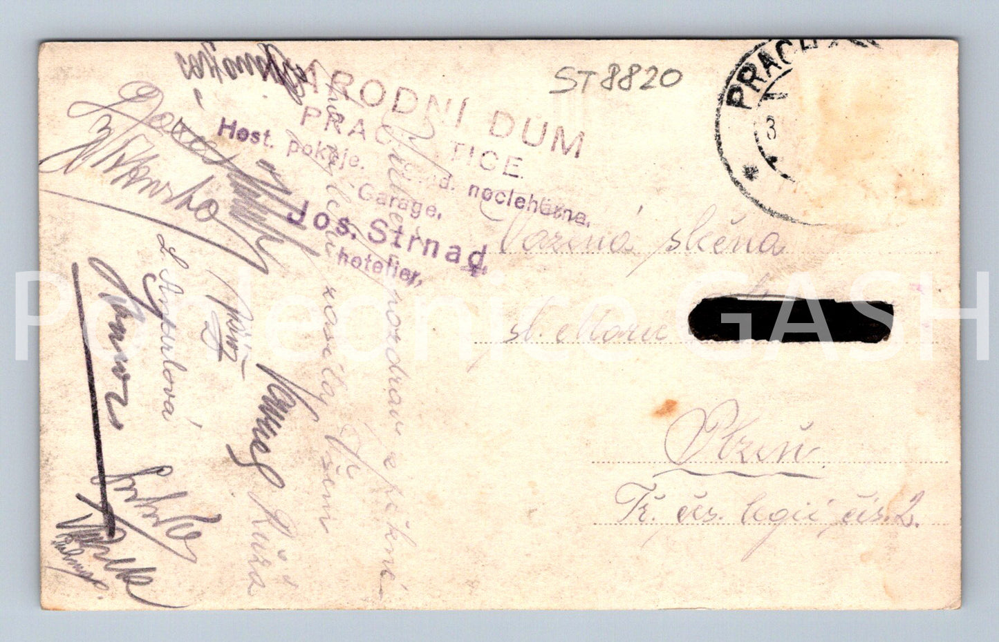 Pohlednice PRACHATICE (ST8820)