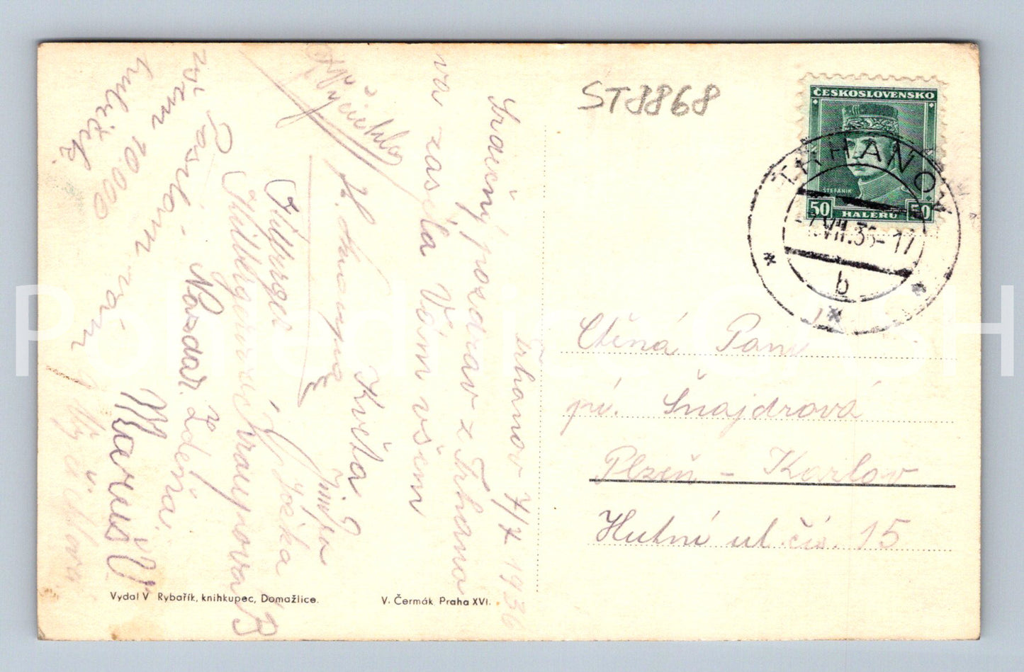 Pohlednice PANE BOŽE! (ST8868)