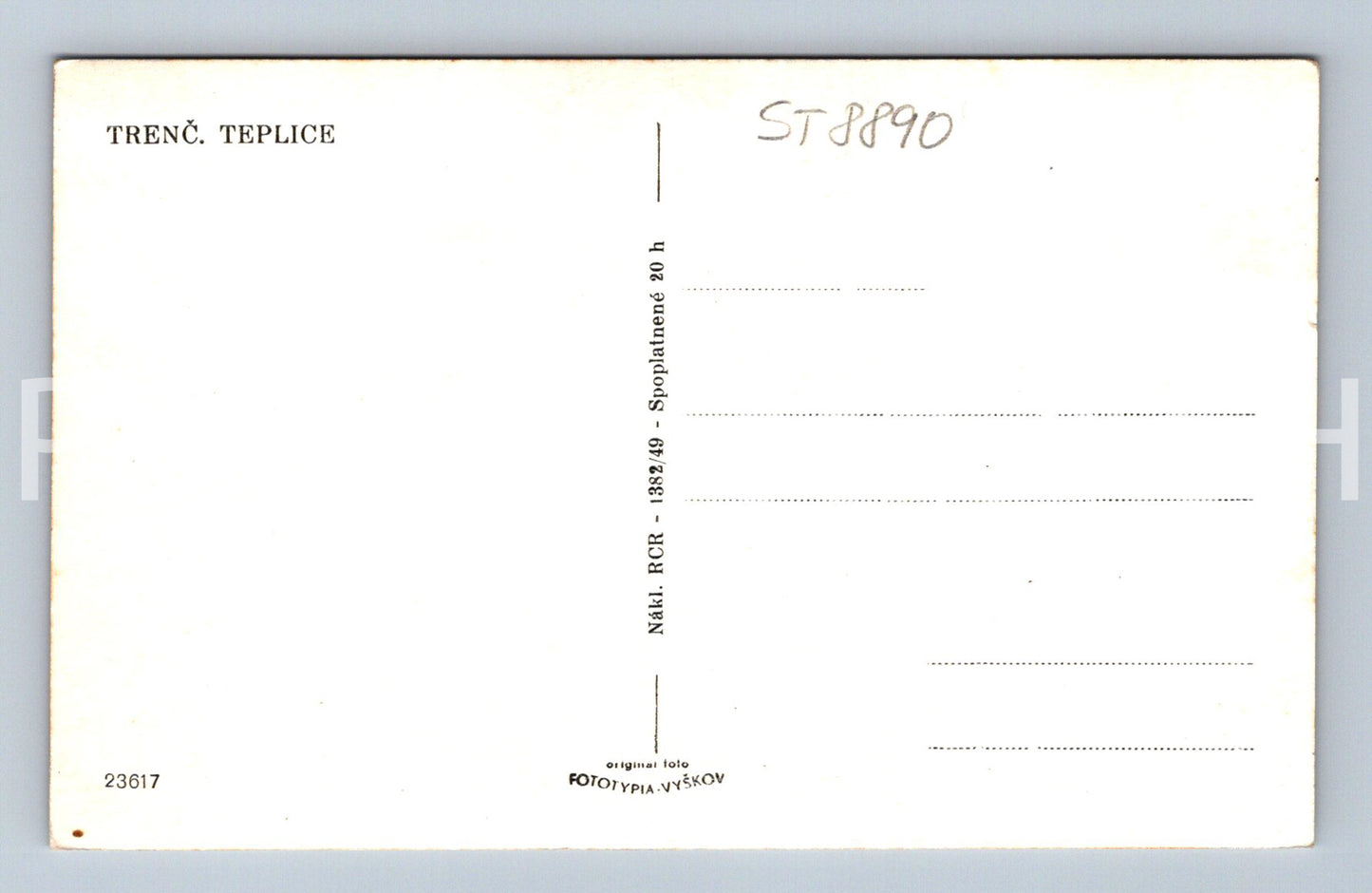 Pohlednice TRENČIANSKÉ TEPLICE (ST8890)