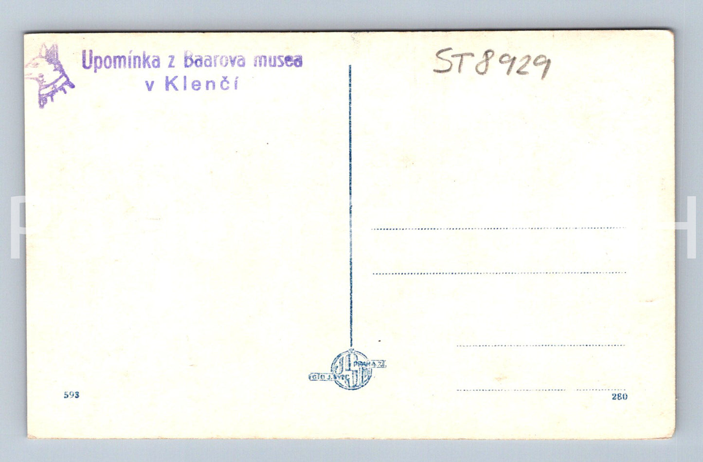 Pohlednice KLENČÍ (ST8929)