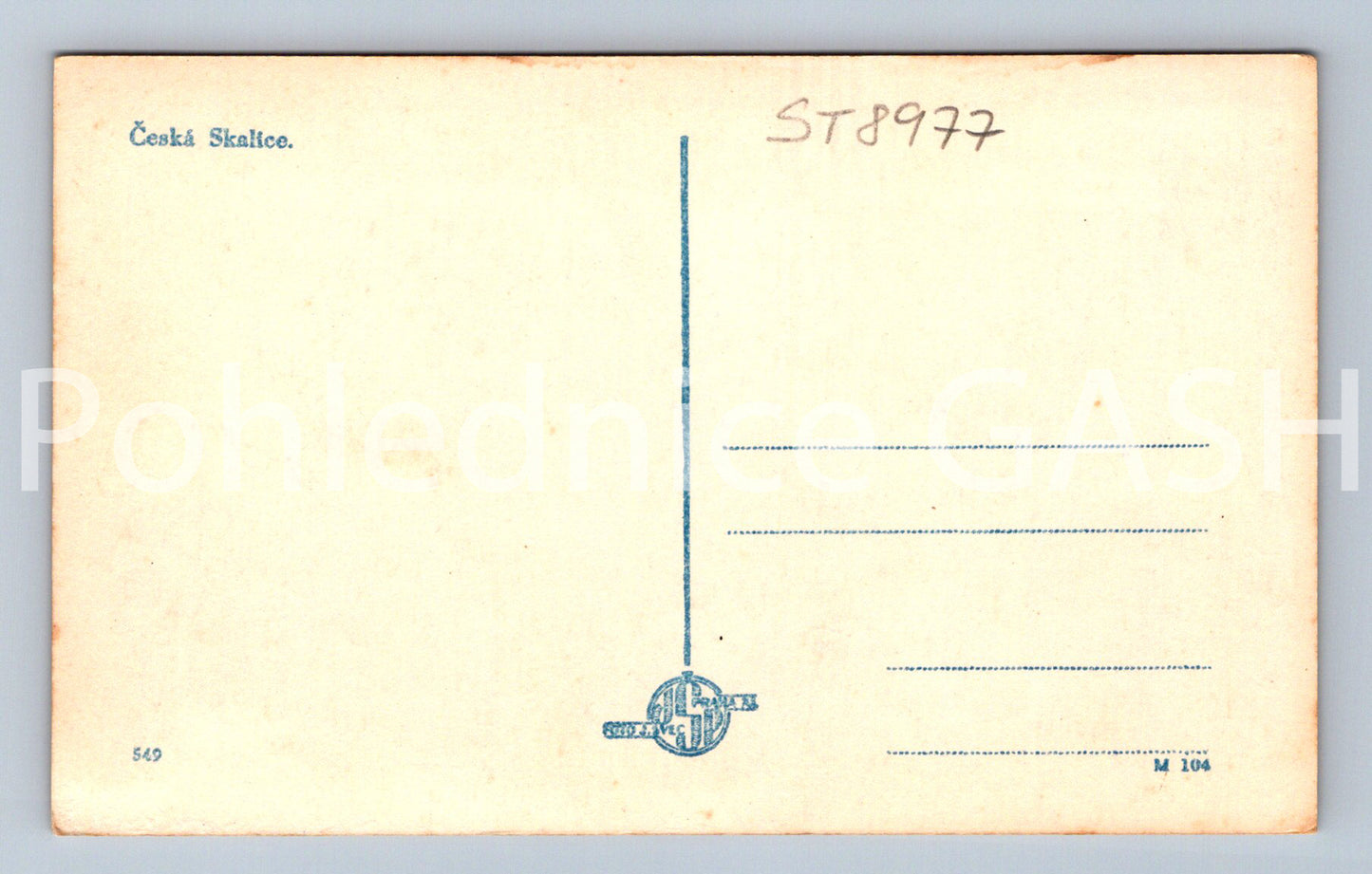 Pohlednice ČESKÁ SKALICE (ST8977)