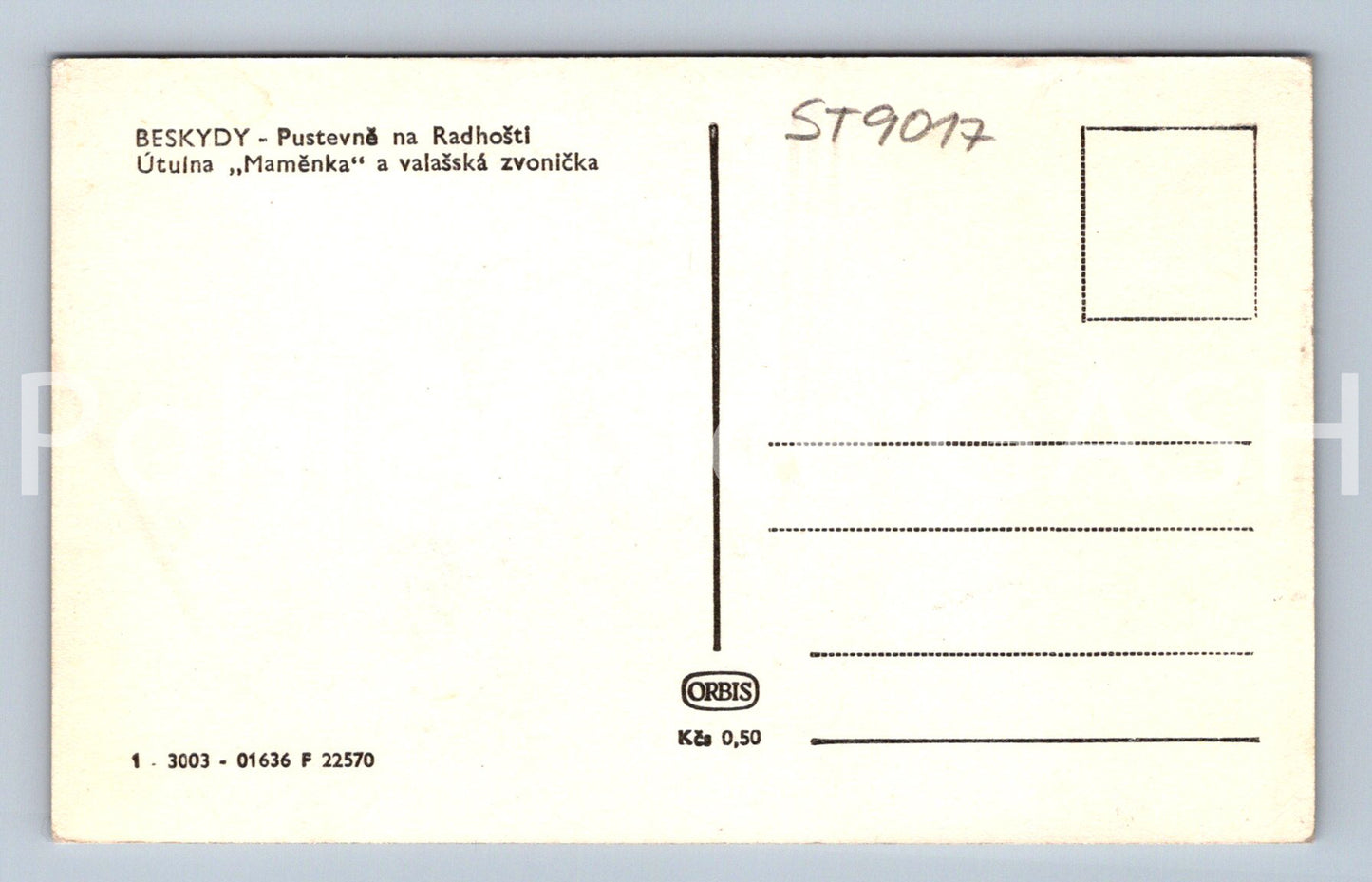 Pohlednice BESKYDY (ST9017)