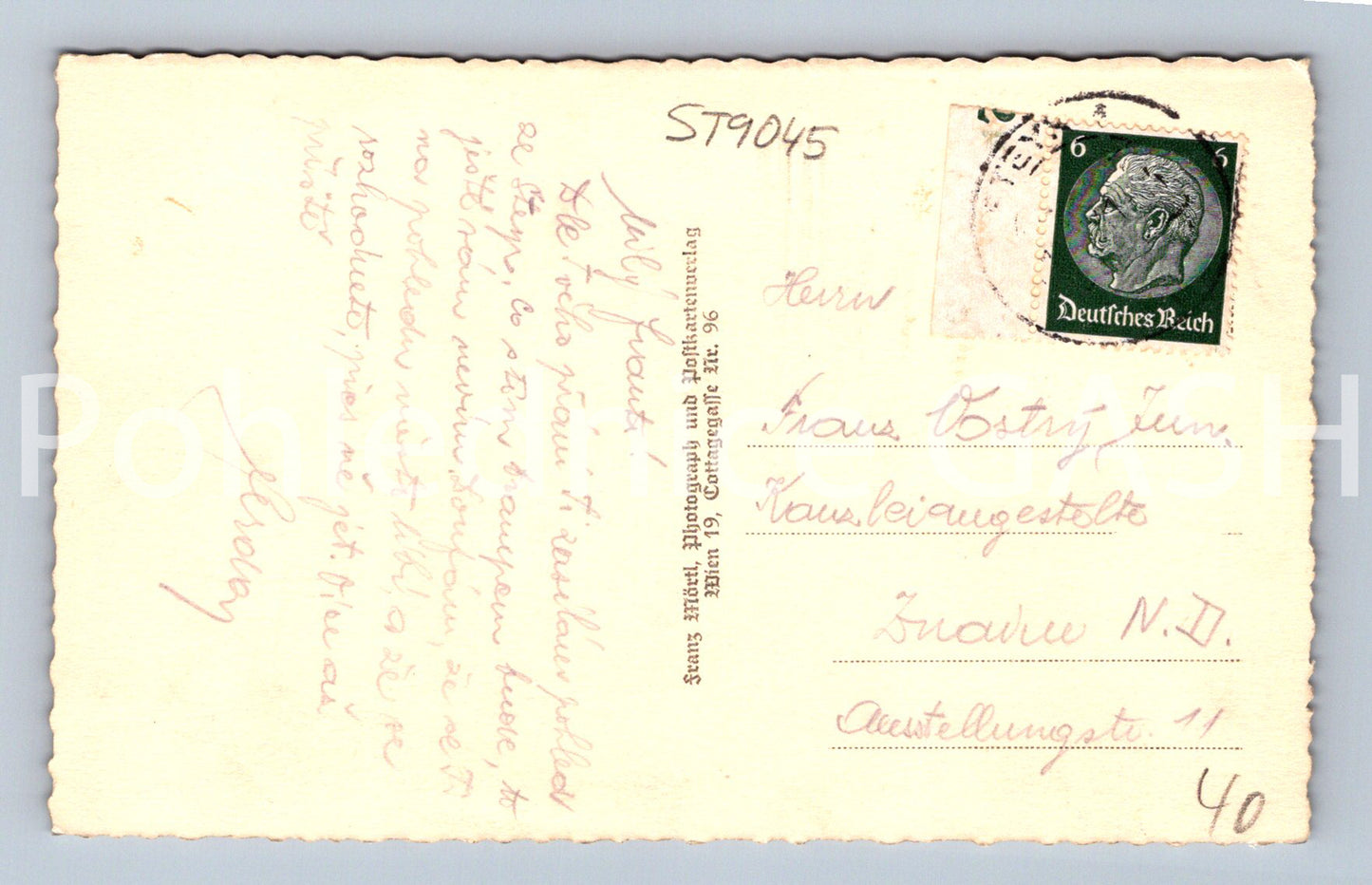 Pohlednice STADT STEYR VOM TABOR (ST9045)