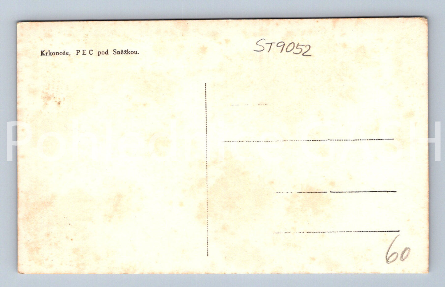 Pohlednice KRKONOŠE - PEC POD SNĚŽKOU (ST9052)