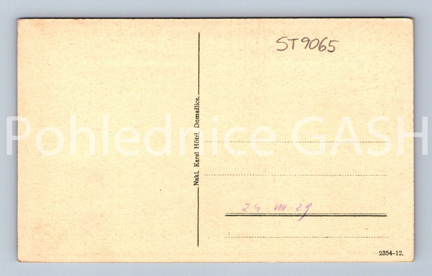Pohlednice DOMAŽLICE (ST9065)