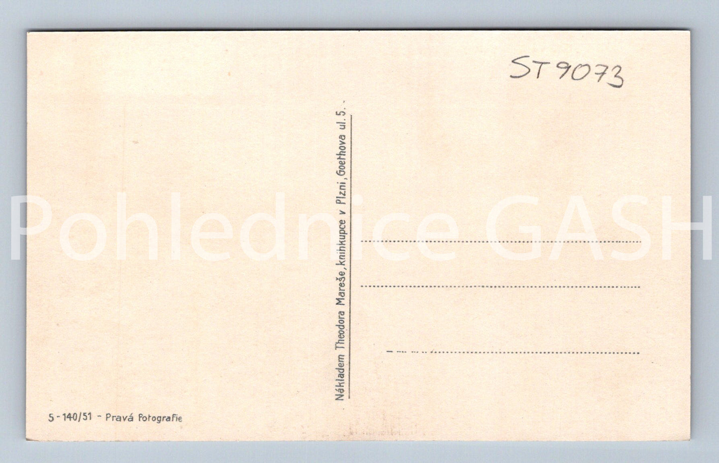 Pohlednice PLZEŇ (ST9073)