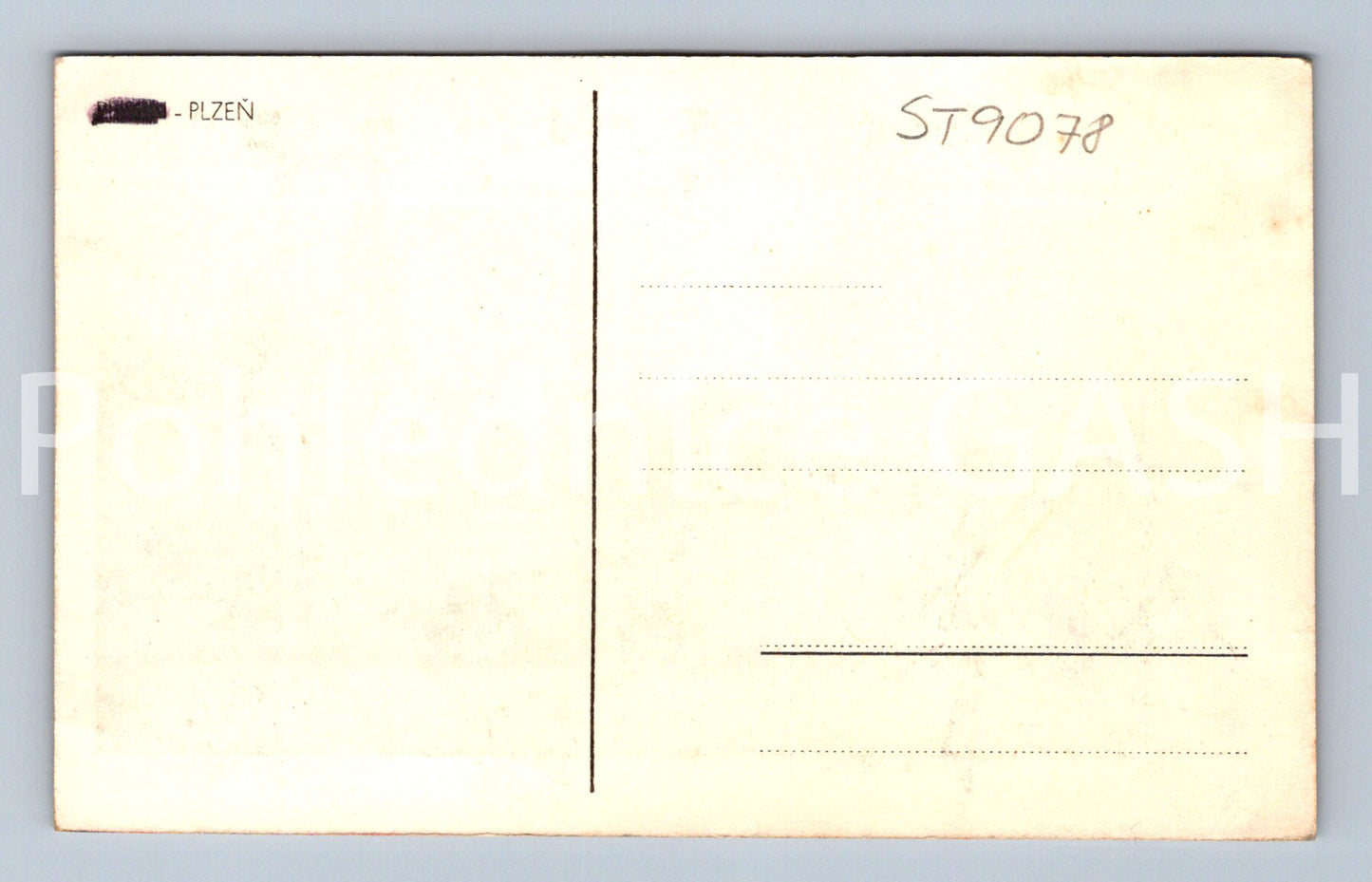 Pohlednice PLZEŇ (ST9078)