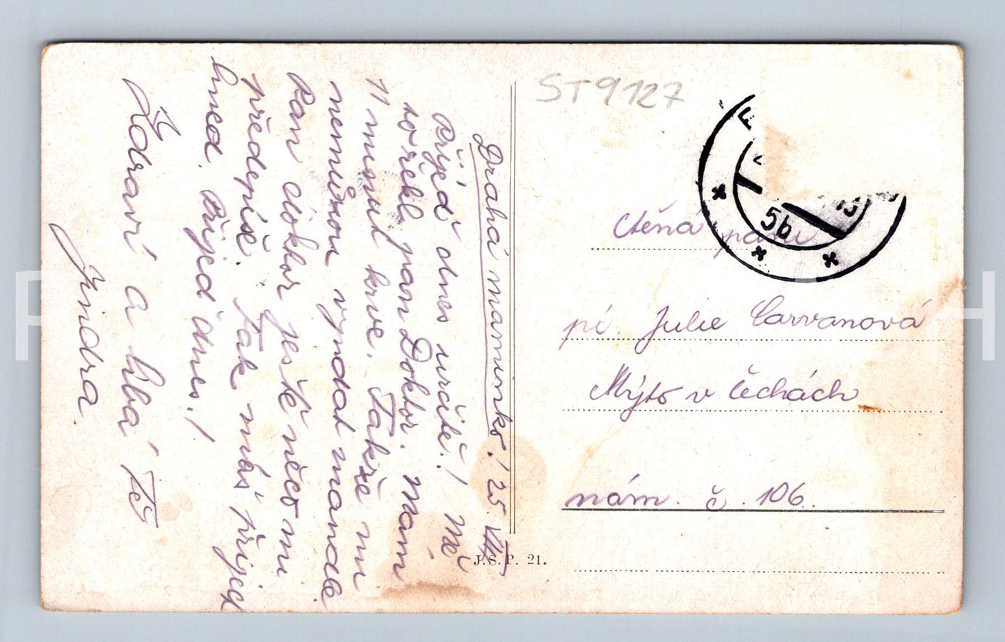 Pohlednice PLZEŇ (ST9127)