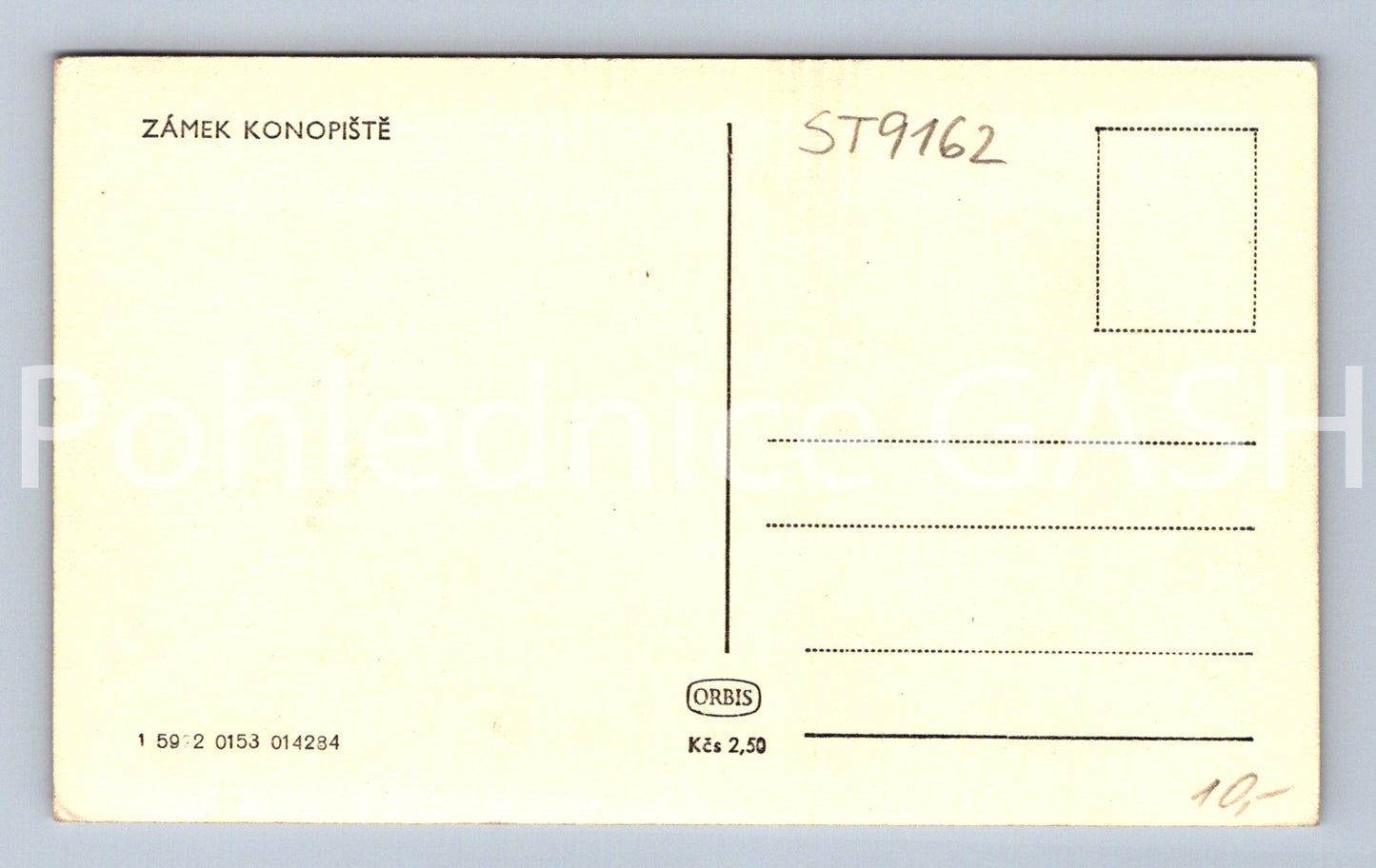 Pohlednice ZÁMEK KONOPIŠTĚ (ST9162)
