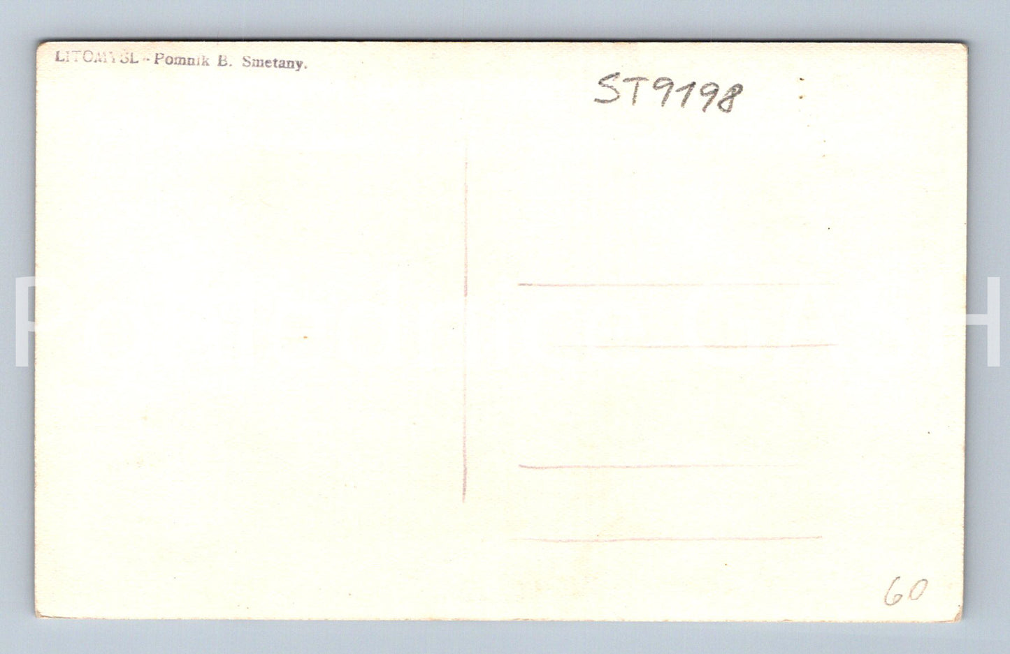 Pohlednice LITOMYŠL (ST9198)