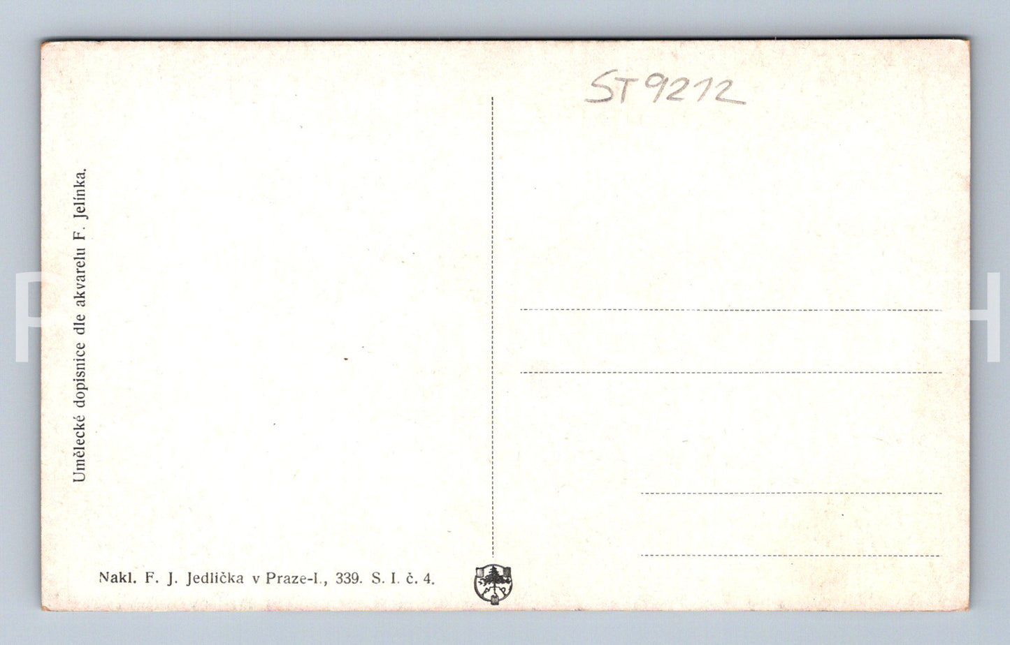 Pohlednice PRAHA (ST9212)